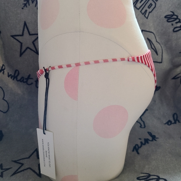 NWT Skin By SAME Itsy String Bikini Bottom Size Sm ♡ La Red - Picture 3 of 8